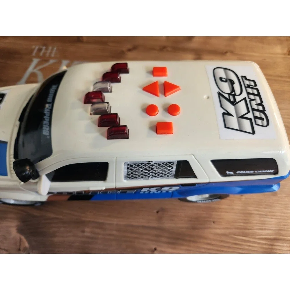 **WORKS Road Rippers Police K-9 Unit‎ SUV Motorized Lights Blue Car Toy State